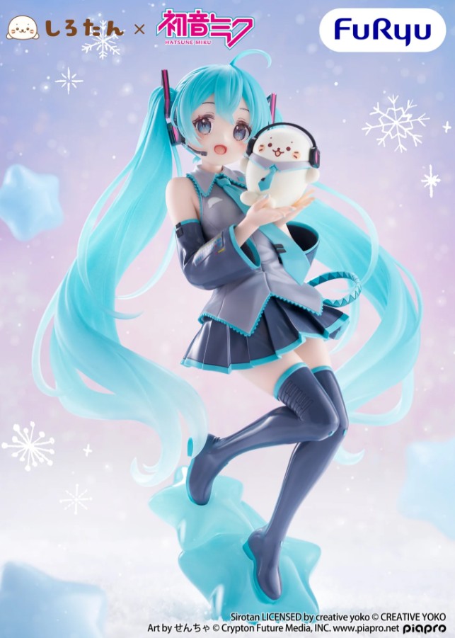 Hatsune Miku Figure, Excood Creative, Miku x Shirotan ver., Vocaloid, Furyu