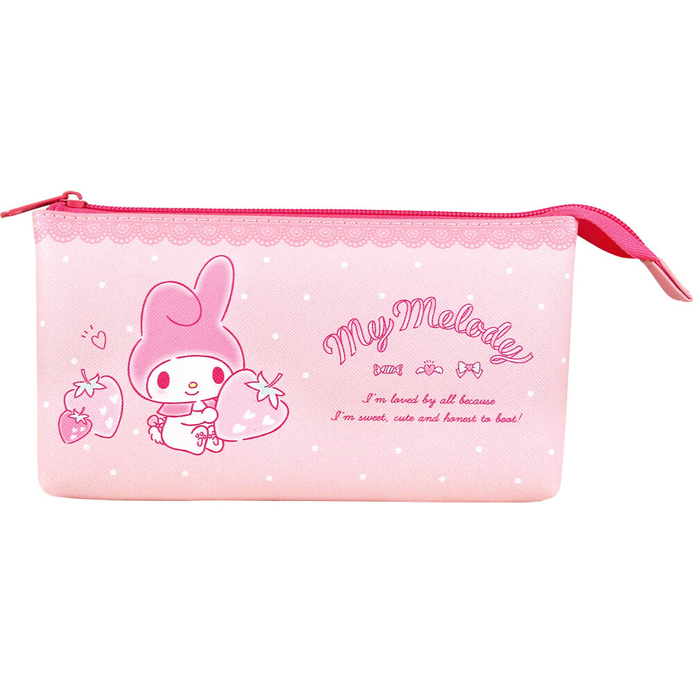 Sanrio Long Double Pocket Pouch My Melody Pink