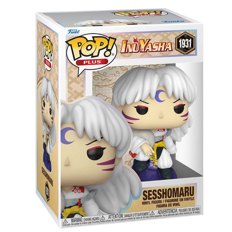 Sesshomaru Figure, Sitting, Inuyasha Funko Pop Plus 1931