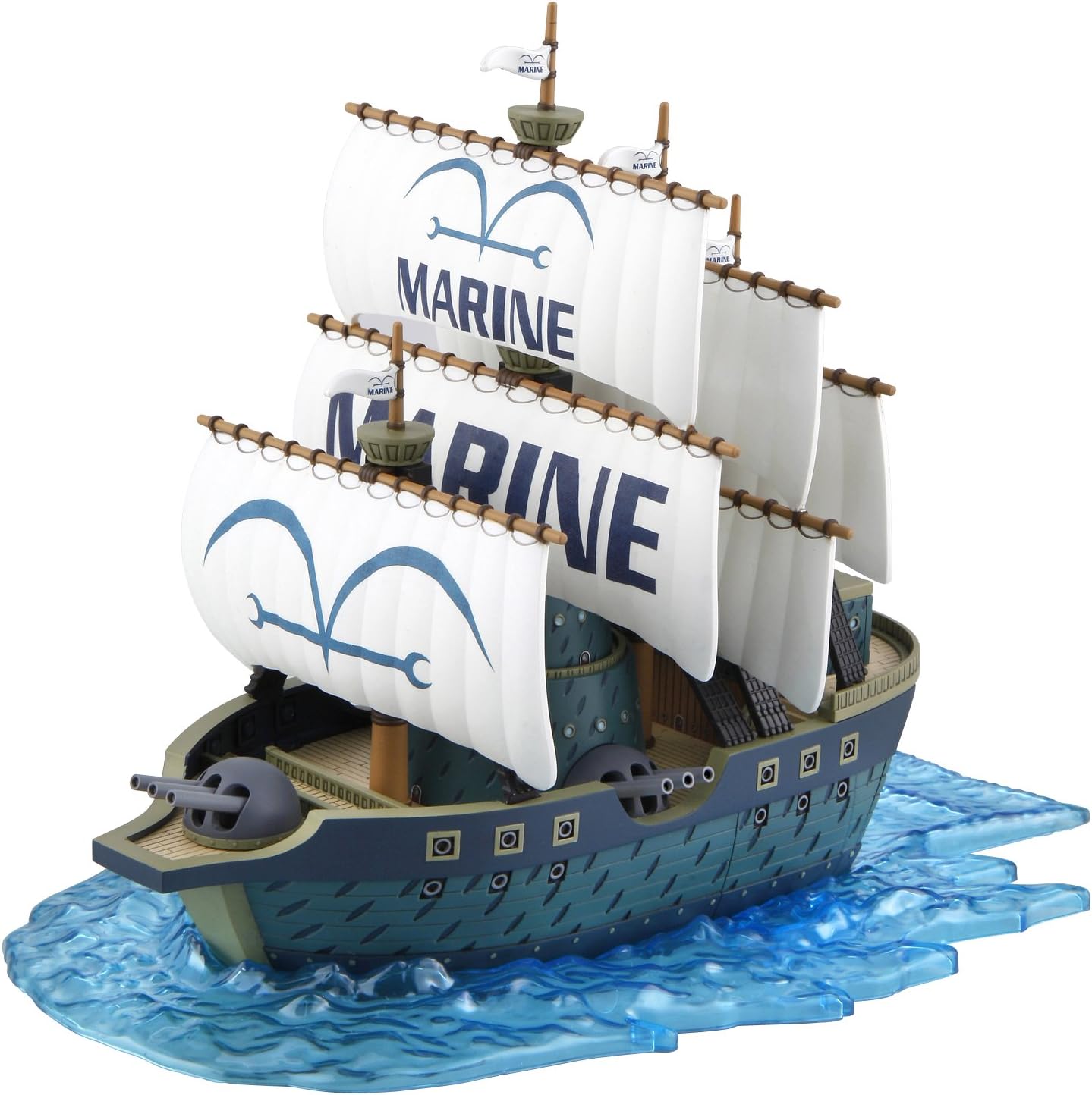 Bandai Hobby - One Piece - Grand Ship Collection - Marine Warship - Model Kit - 07