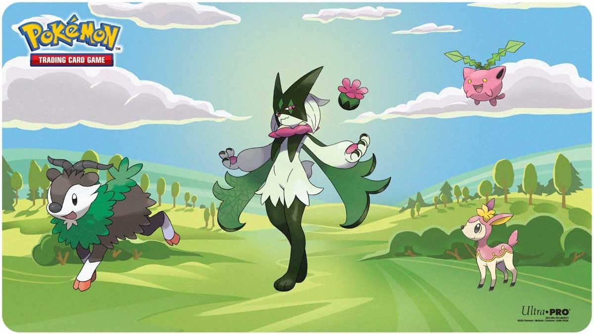 Pokemon Morning Meadow Playmat