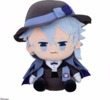 Azul Ashengrotto Sitting Plush Doll Twisted Wonderland SEGA 12 Inches