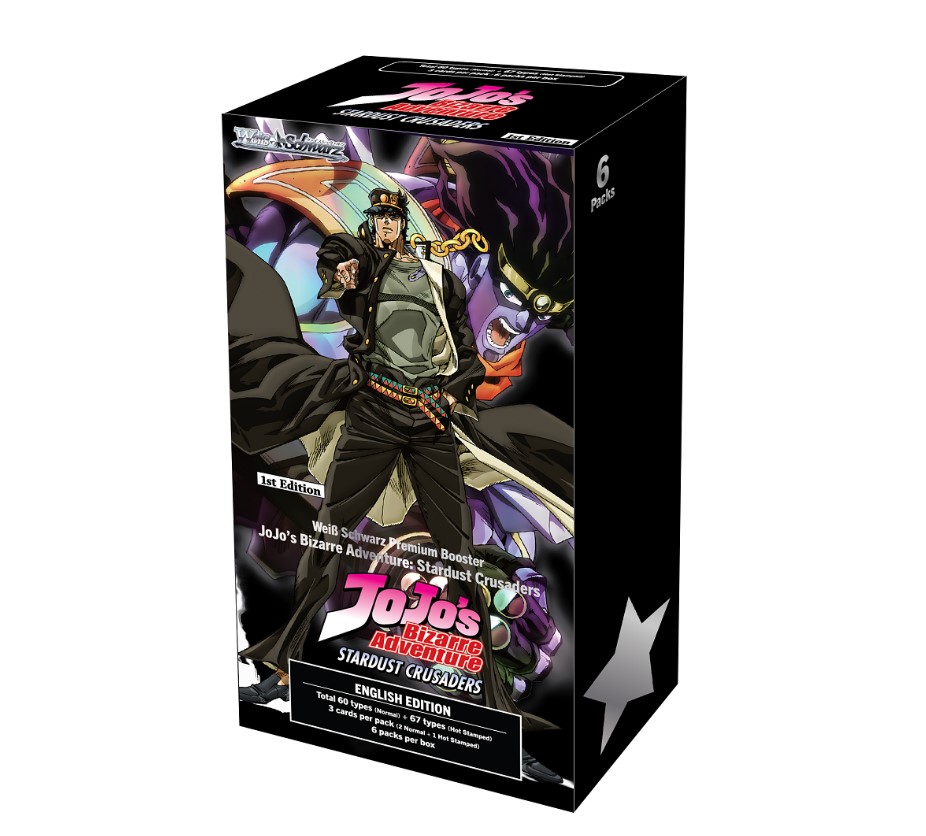 Jojos Bizarre Adventure Stardust Crusadesr, Weiss Schwarz, 1 Pack - English