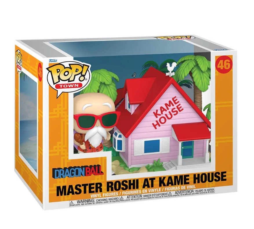 Master Roshi with Kame House Figure Dragon Ball Funko Pop Town 46 - 10 Inches