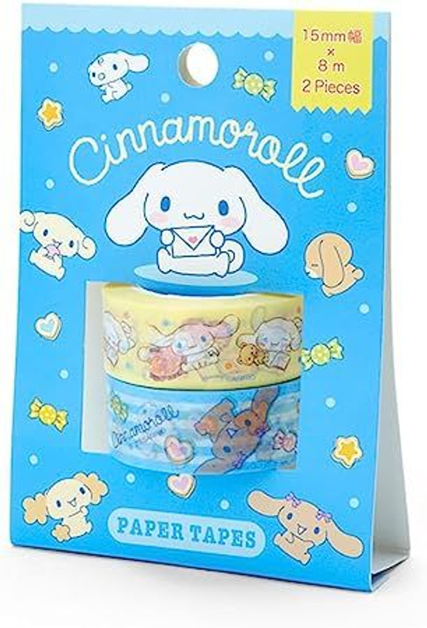 Sanrio Cinnamoroll Washi Tape Washi-Tape Blue Set of 2