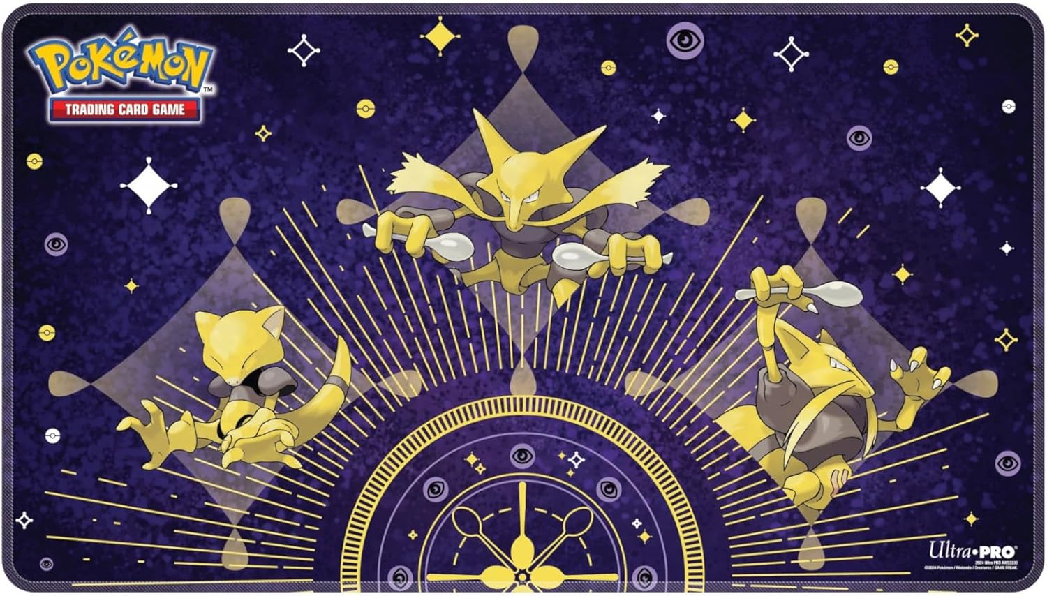 Pokemon Abra Evolutions Playmat