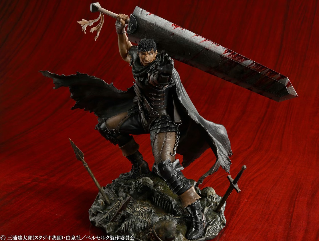 Guts Figure, Black Swordsman Ver, Berserk, Medicos Entertainment