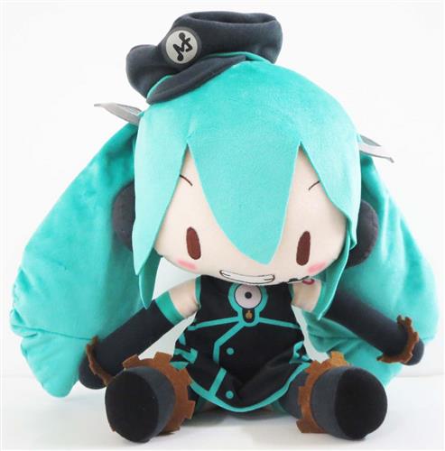 Hatsune Miku Plush Doll, Arcade Future Tone, Vocaloid, 11 Inches, Big Size, Sega