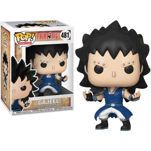 Gajeel Figure Fairy Tail Funko Pop Animation 3.75 Inches Funko Pop 481