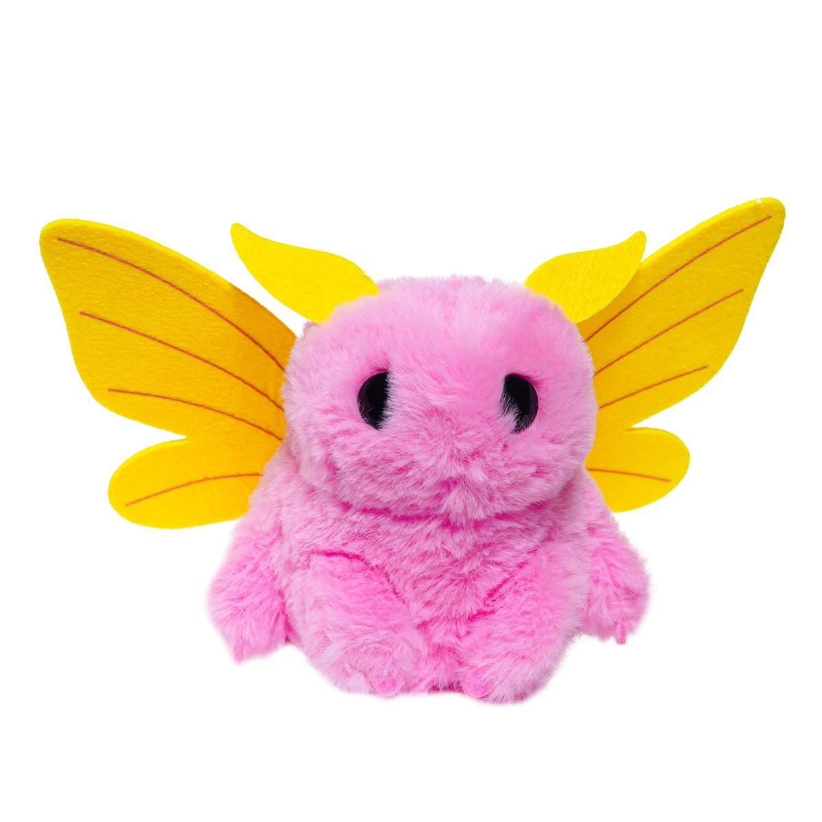 Poodle Moth Plush Toy Kawaii Stuffed Animal Pink Standard Size 5