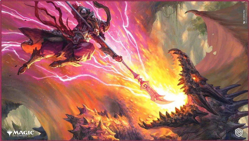 The Magic Tarkir: Dragonstorm Playmat