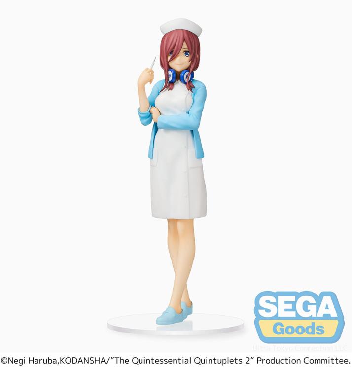 Miku Nakano Figure, Nurse, The Quintessential Quintuplets, Sega