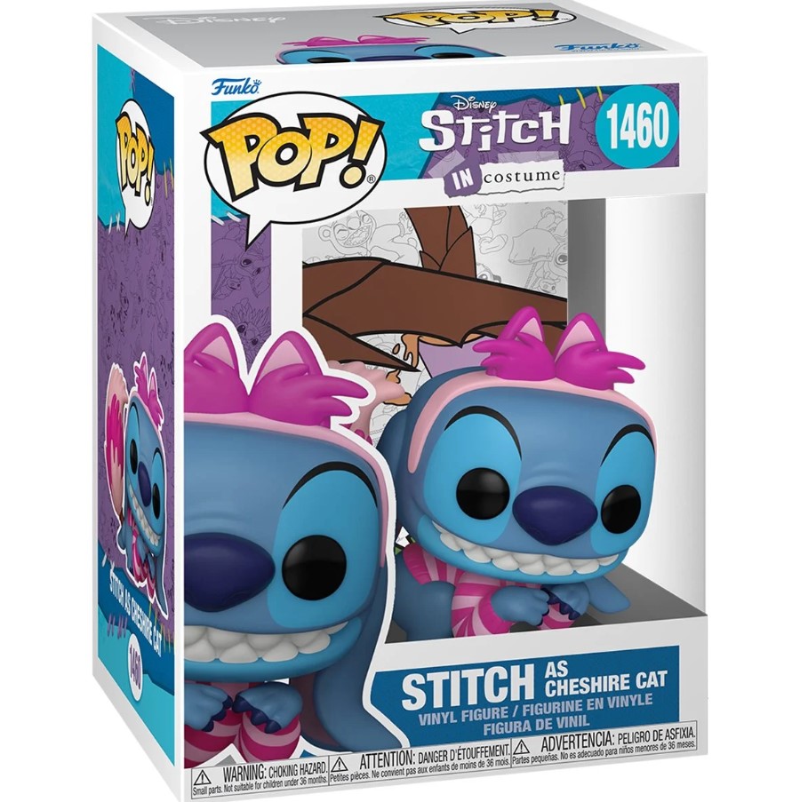 Stitch as Cheshire Cat Funko Pop, Lilo & Stitch, Disney, Funko Pop 1460