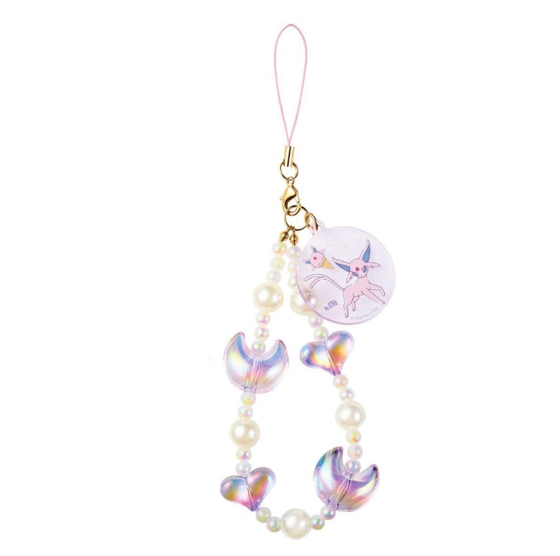 SunCrest Pokemon Beaded Handstrap Bag Charm - Espeon