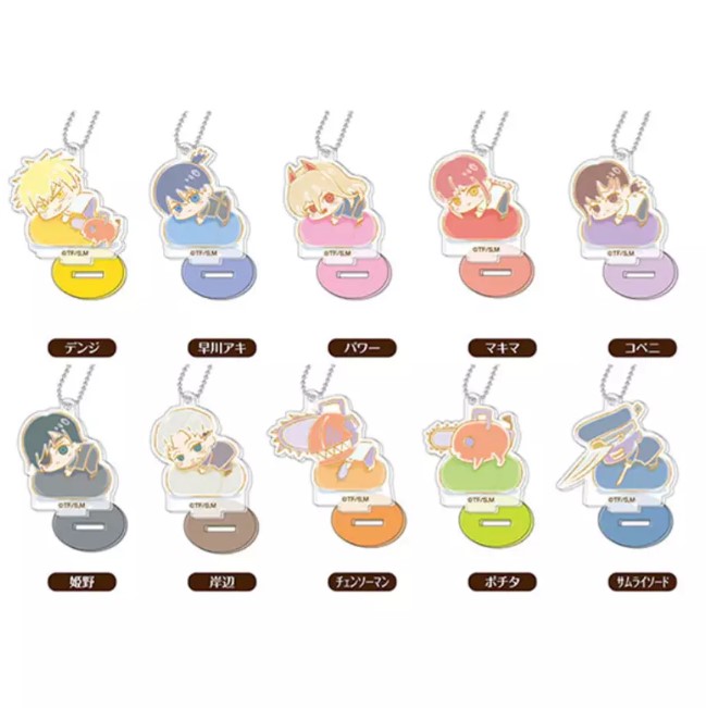 Chainsaw Man Acrylic Keychain Random Blind Box Bandai