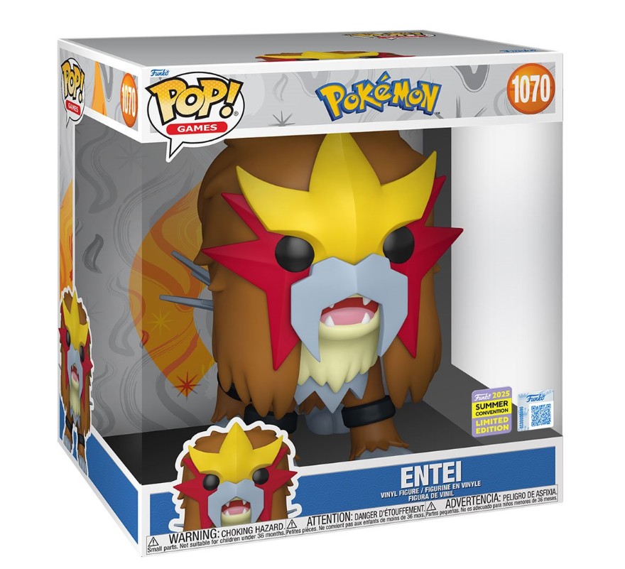 Entei Figure Pokemon Funko Pop 1070