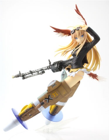 Hanna-Justina Marseille Figure, 1/8 Scale Pre-Painted, Strike Witches, Volks Inc.