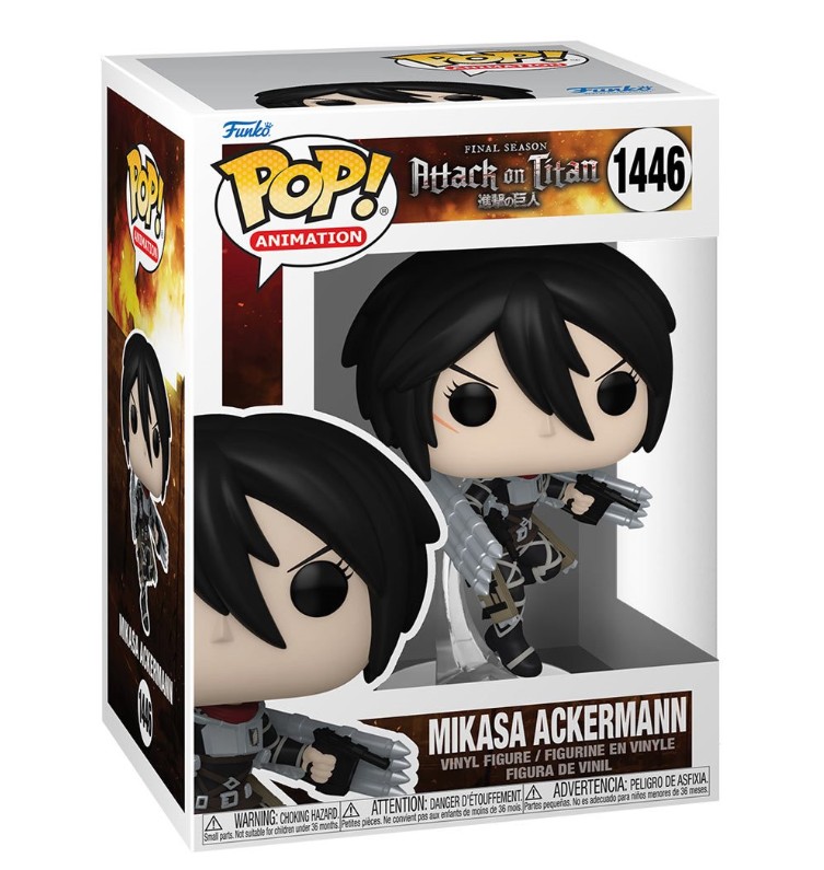 Mikasa Ackerman Attack on Titan - Funko Pop 1446