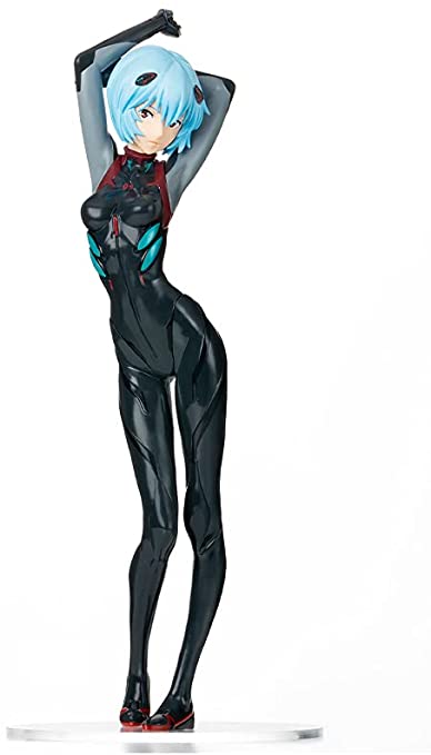 Ayanami Rei Figure, Black Suit, Evangelion 3.0 +1.0, 2020 Ver, Sega