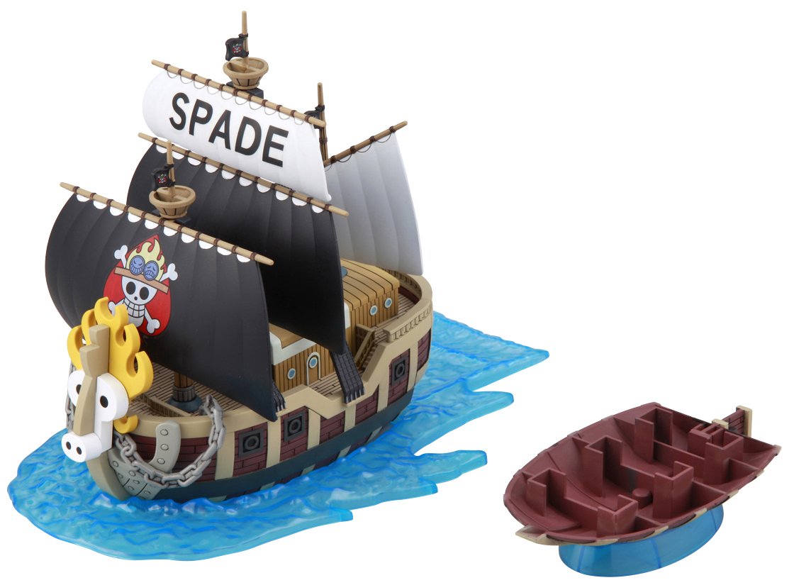 Bandai Hobby - One Piece - Grand Ship Collection - Spade Pirates Ship - Model Kit