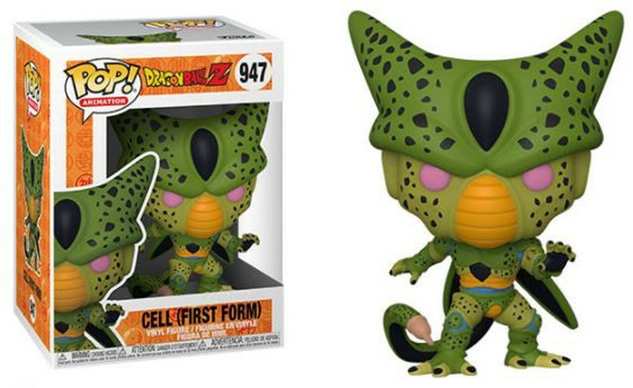 Cell ( First Form) Funko Pop Animation Dragon Ball Z 3.75 Inches - Funko Pop 947
