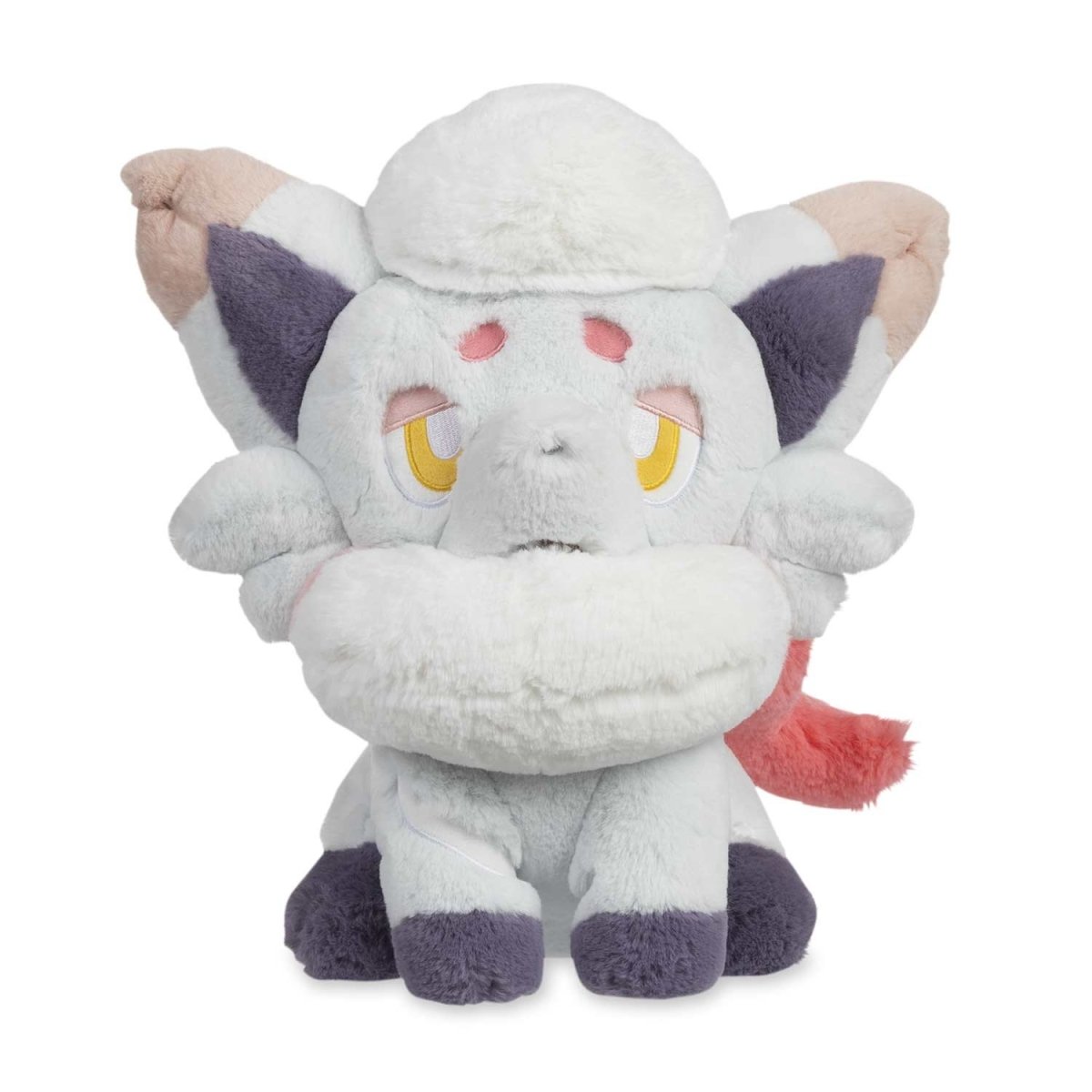 Hisuian Zorua Plush Doll Fuzzy Comfy Friends 16 Inches Pokemon Center