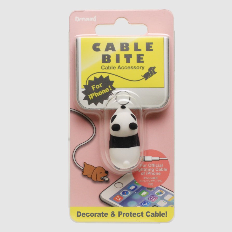 Panda Cable Bite - Kawaii Accessory for IPhone - Dreams