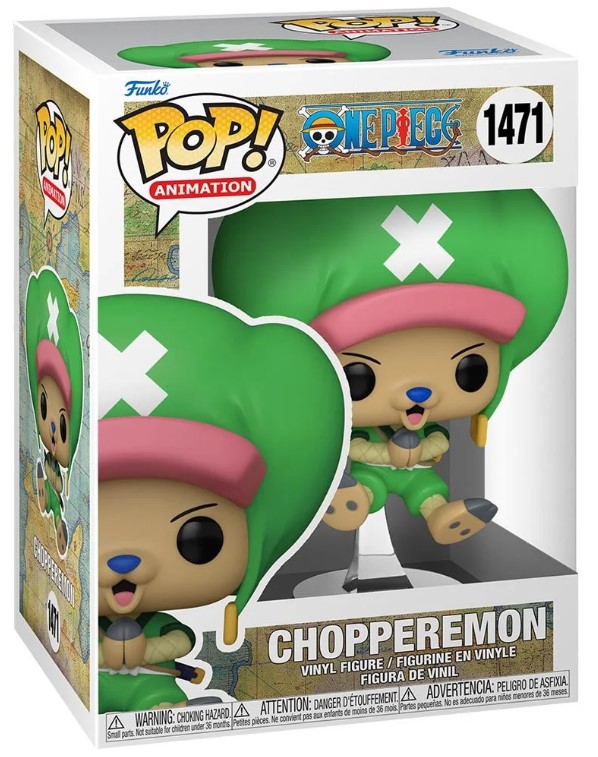 Tony Tony Chopper, Chopperemon, One Piece Funko Pop Animation 3.75 Inches Funko Pop 1471