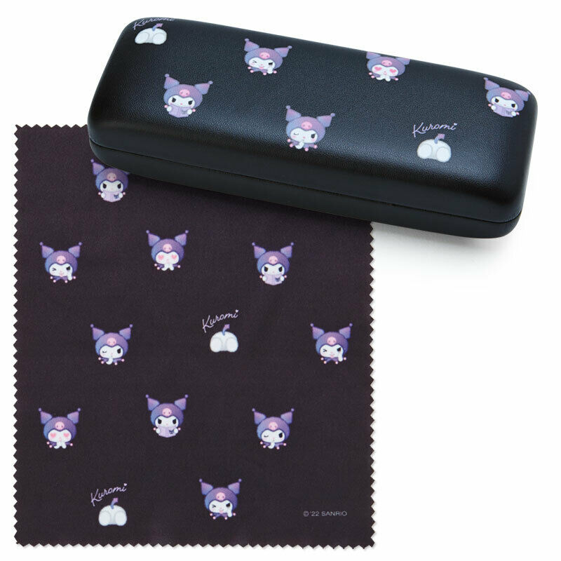 Kuromi Glasses Protector Case, Black, Japanese, Sanrio New Life 2022