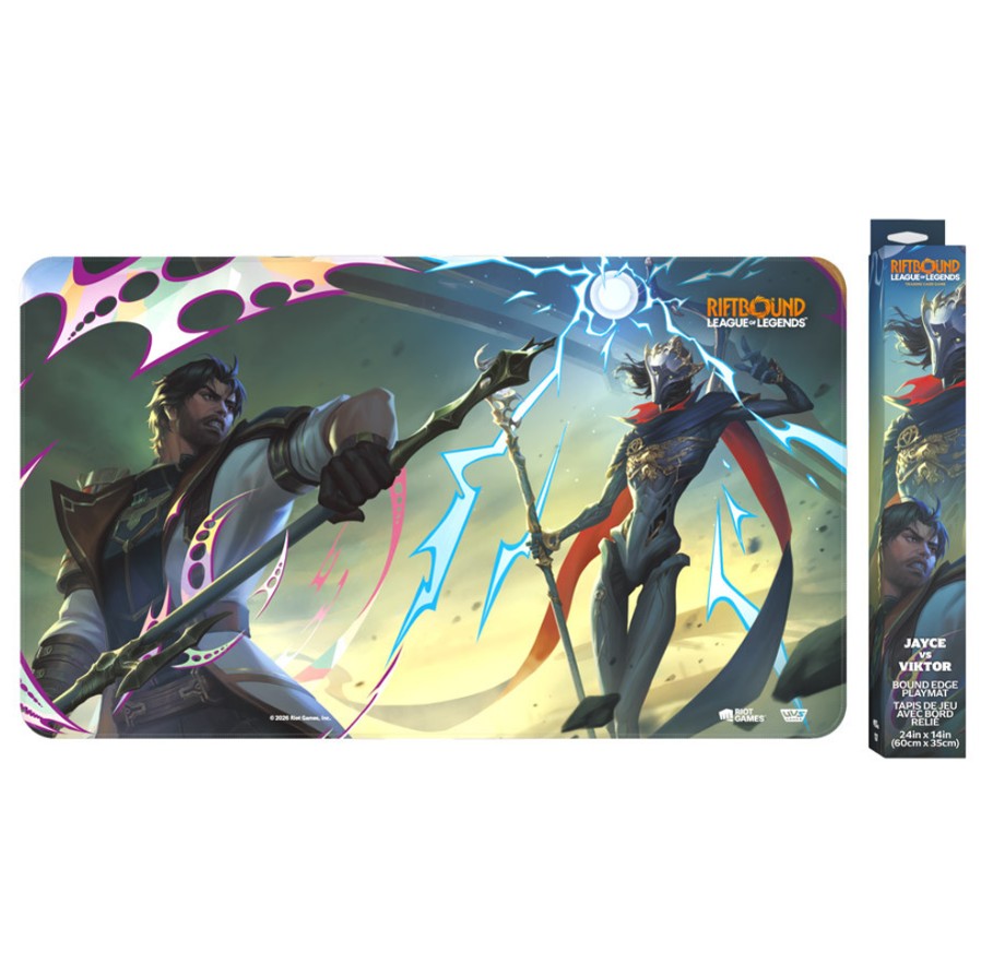 League of Legends Riftbound Vendetta Playmat - Jayce vs Viktor