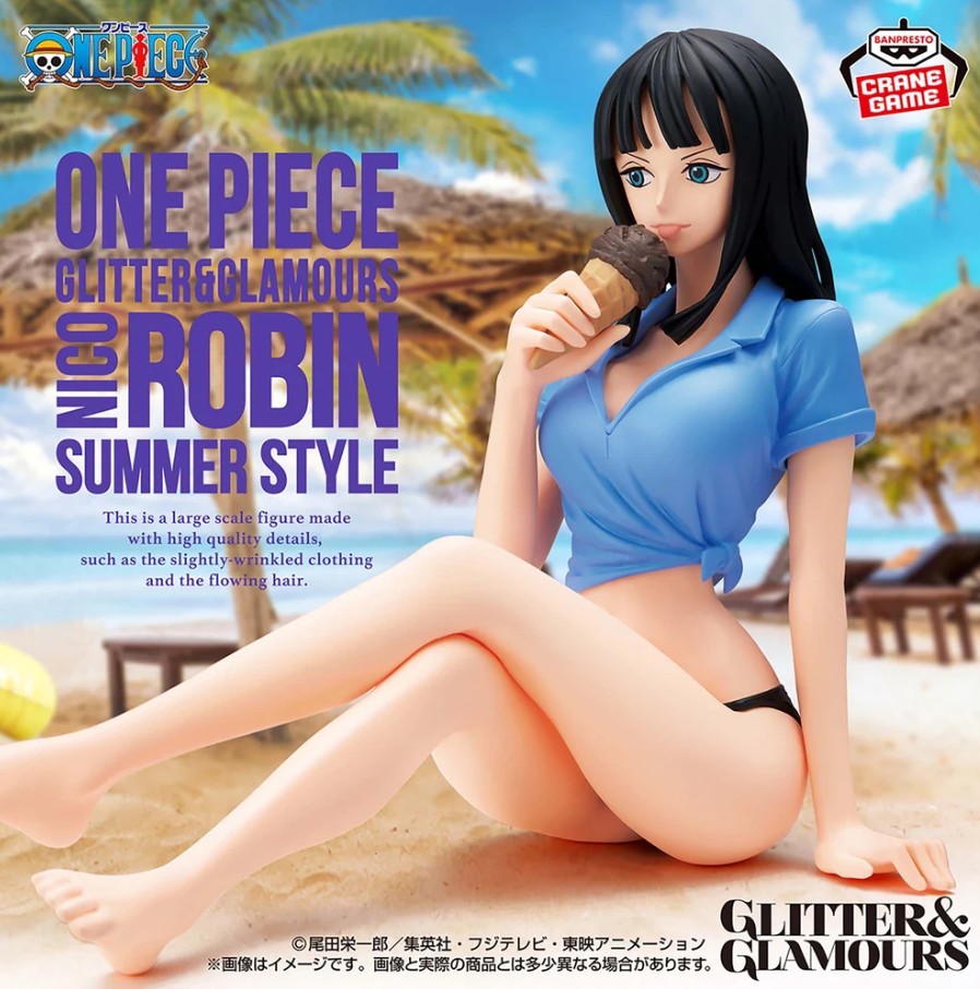 Nico Robin Glitter & Glamours, Summer Style, One Piece, Banpresto