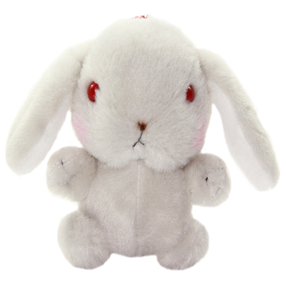 Amuse Gathering Bunny Plushie Collection Cute Stuffed Animal Toy Grey 4 Inches