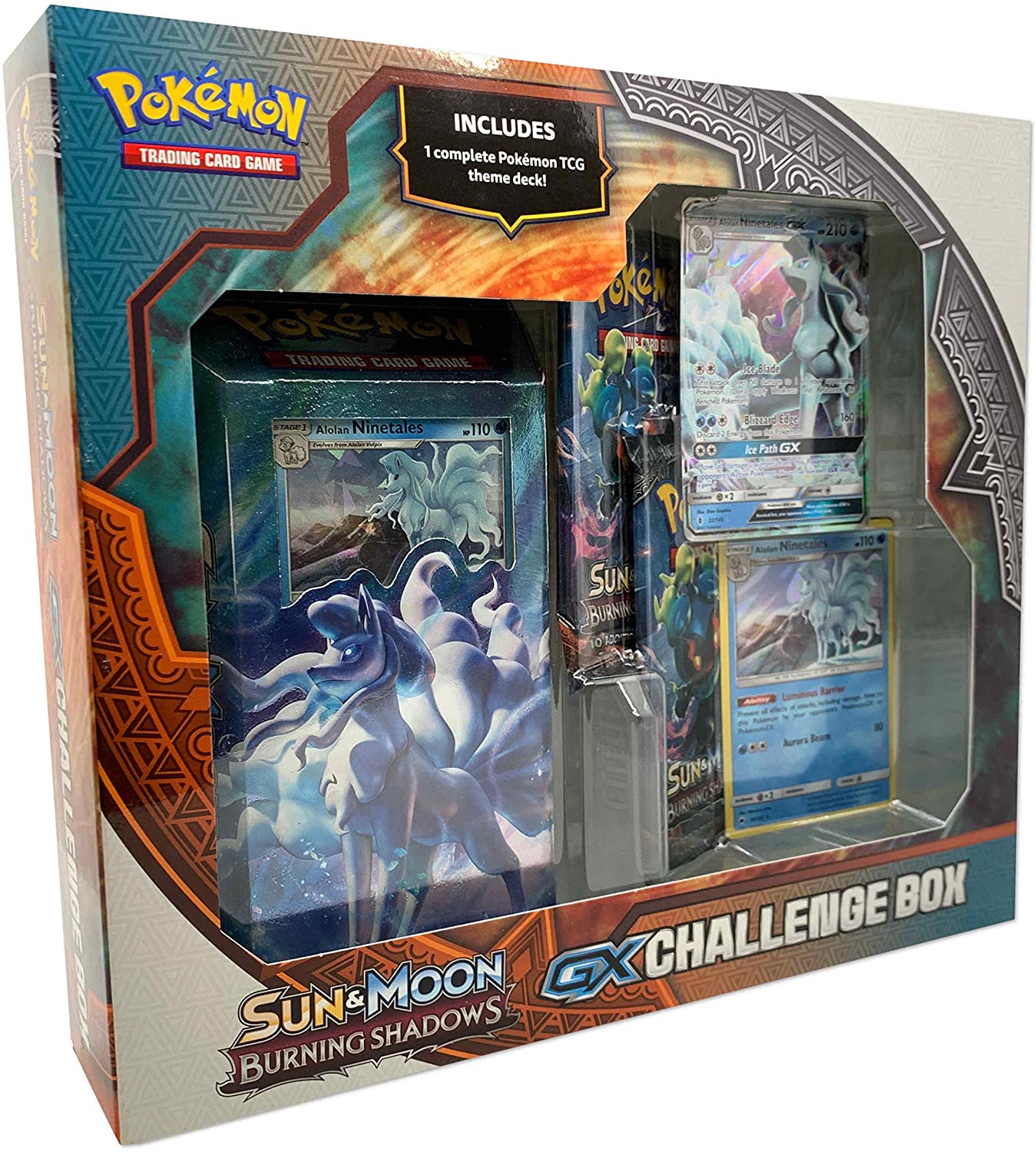 Pokemon TCG Sun & Moon GX Challenge Box Ninetales