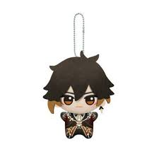 Zhongli Miko Plush Doll, Chibigurumi, Vol 5., Genshin Impact, 5 Inches