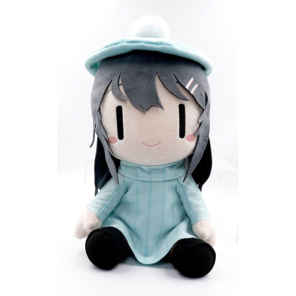 Mai Sakurajima Plush Doll, Winter Clothes, Rascal Does Not Dream of Bunny Girl Senpai, 10 Inches, Big Size, Taito