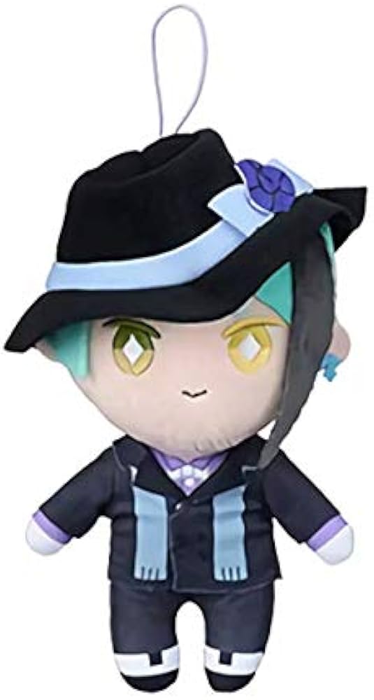 Jade Leech Plush Doll Strap Sega 6 Inches Twisted Wonderland