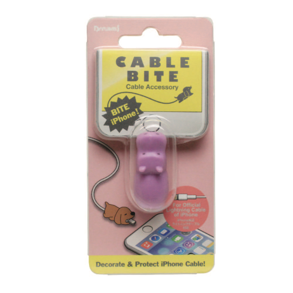 Hippopotamus Cable Bite - Kawaii Accessory for IPhone - Dreams