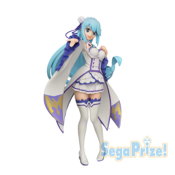 KonoSuba Aqua Figure, Emilia Ver., Gods Blessing on This Wonderful World!, Premium Figure, Sega