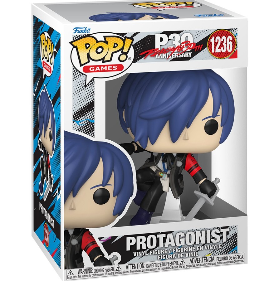 Makoto Yuki Persona 30th Anniversary Protagonist Funko Pop 1236