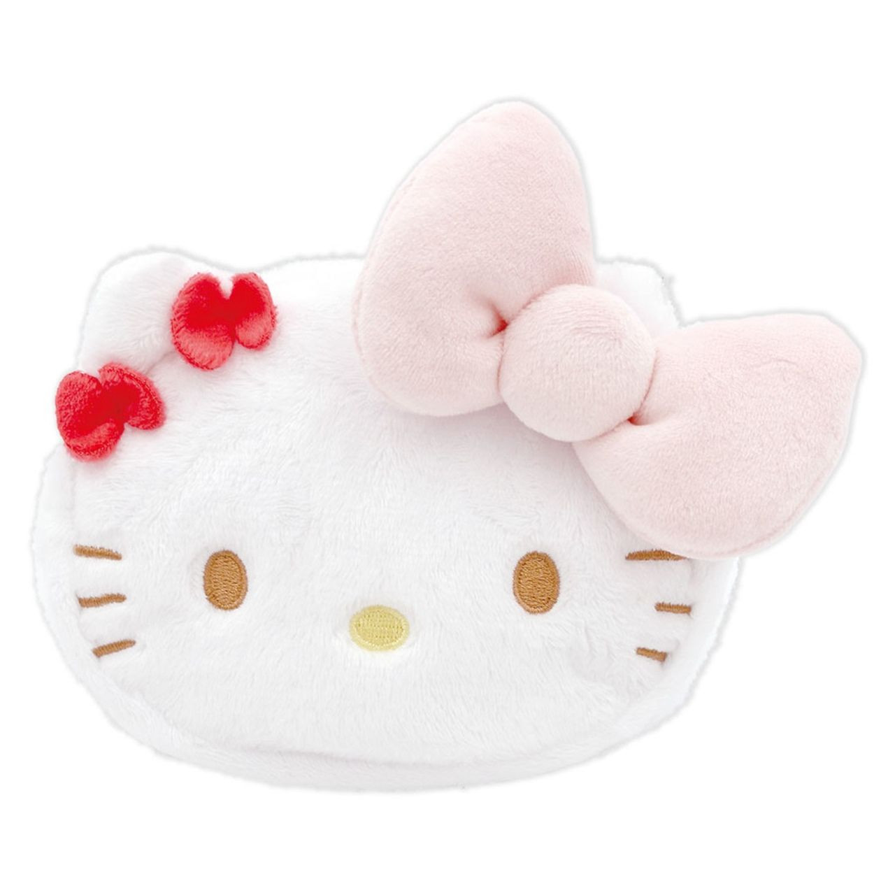 Sanrio Plush Face Pouch Hello Kitty 6 Inches