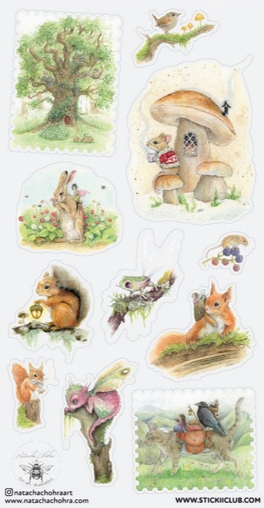 The Secret Grove Sticker Sheet