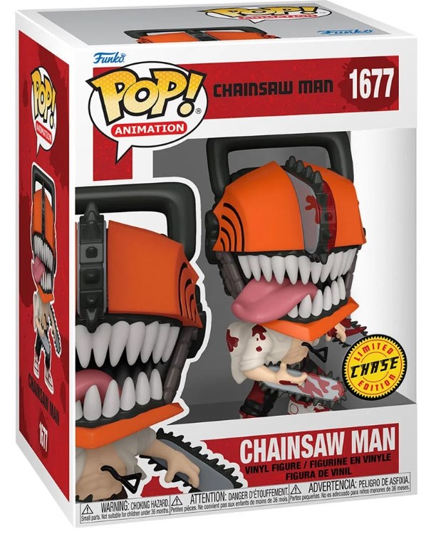 Chainsaw Man, Chainsaw Man, Chase Limited, Funko Pop 1677