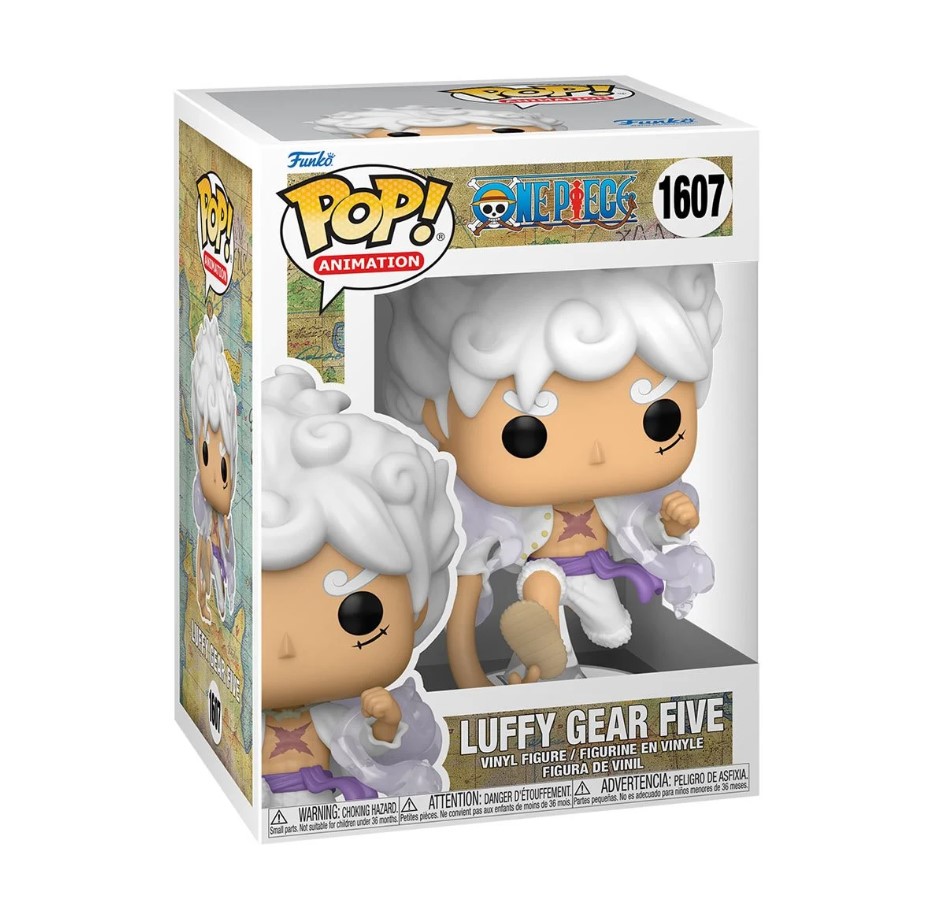 Luffy Gear 5 Figure One Piece Funko 1607