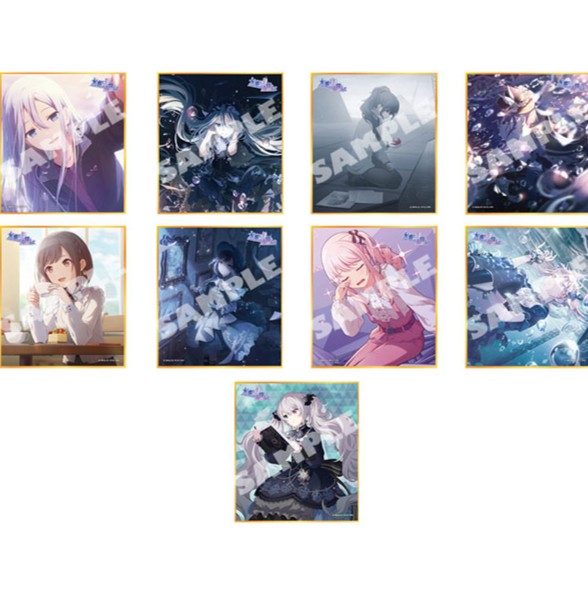 Project Sekai Colorful Stage! Feat. Hatsune Miku Cardboard Picture Sega - Shikishi Random Blind Box