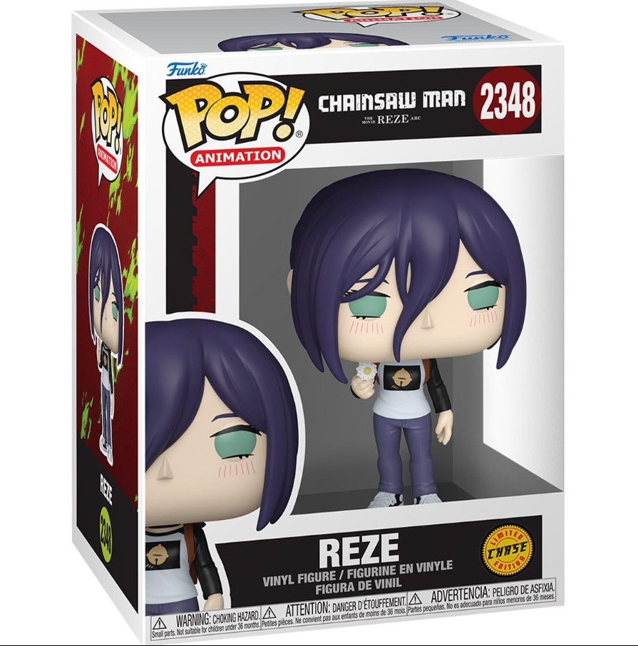 Reze Funko Pop Figure 2348 Chainsaw Man - CHASE