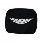 Anime Cosplay Mask Face Mouth Mask Glows In The Dark Teeth Smile Black One Size Fits Most