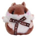 Plush Hamster, Amuse Colorful Fruits Plush Collection, Chocolate-chan, Brown, 4 Inches