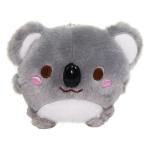 Koala Bear Plush Doll Kawaii Stuffed Animal Soft Fuzzy Squishy Plushie Mochi Gray