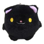Kitten Plush Doll Kawaii Stuffed Animal Soft Fuzzy Squishy Plushie Mochi Black