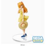 Asuka Langley Figure, Summer Beach Dress Figure, Evangelion, Sega